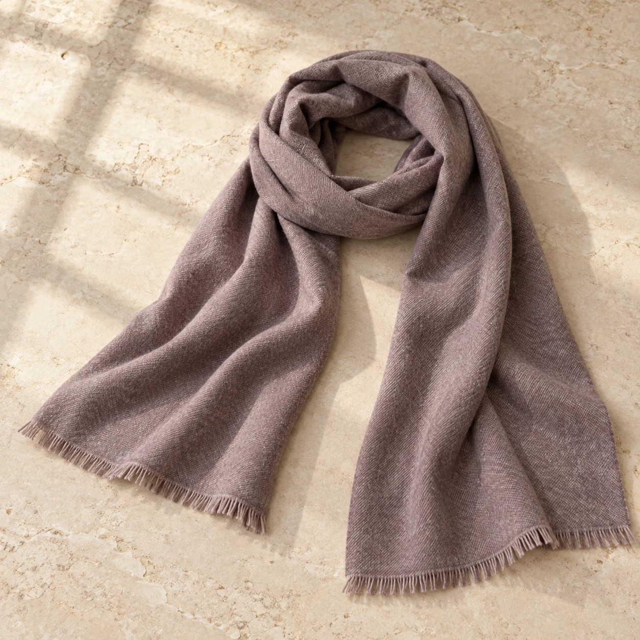 Heather Atelier Wool Scarf in Heather